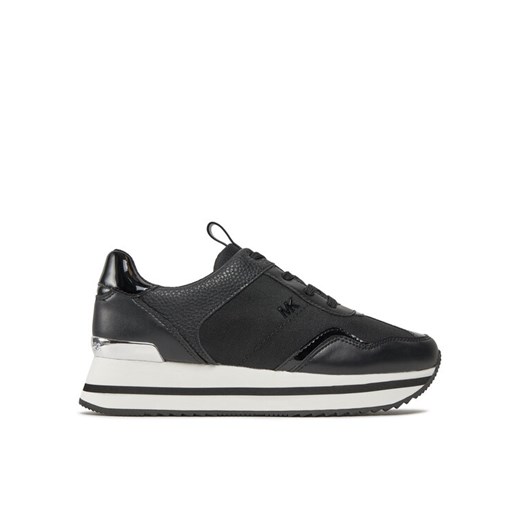 Sneakersy MICHAEL Michael Kors Raina Trainer 43R4RNFSAD Czarny ze sklepu eobuwie.pl w kategorii Buty sportowe damskie - zdjęcie 182063463