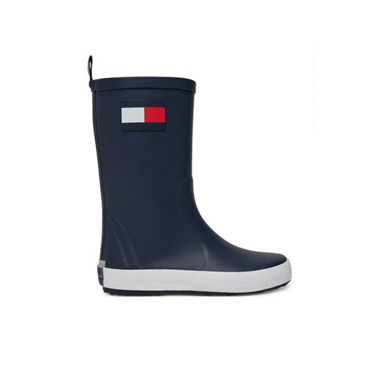 Kalosze Tommy Hilfiger T3XC-33923-0047 M Granatowy ze sklepu eobuwie.pl w kategorii Kalosze dziecięce - zdjęcie 182063591
