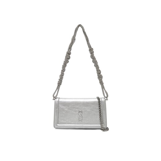 Torebka Steve Madden Bnya SM13001576 Srebrny ze sklepu eobuwie.pl w kategorii Kopertówki - zdjęcie 182063640