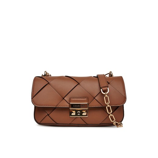 Torebka MICHAEL Michael Kors Tribeca 30S5G2RL5L Brązowy ze sklepu eobuwie.pl w kategorii Kopertówki - zdjęcie 182063692