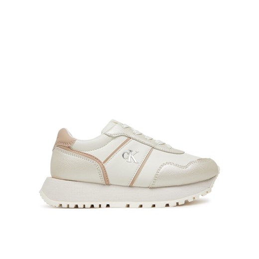 Sneakersy Calvin Klein Jeans V3A9-82034-1355A M Écru ze sklepu eobuwie.pl w kategorii Buty sportowe dziecięce - zdjęcie 182063721