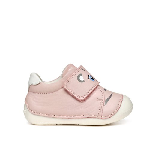 Sneakersy Geox B Tutim B3540B 00085 C0682 Różowy ze sklepu eobuwie.pl w kategorii Buty sportowe dziecięce - zdjęcie 182063723