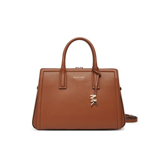 Torebka MICHAEL Michael Kors Laila 30R5G9IS6L Brązowy ze sklepu eobuwie.pl w kategorii Kuferki - zdjęcie 182063854