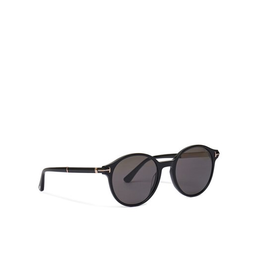 Okulary przeciwsłoneczne Tom Ford Araki FT1184 01A Czarny ze sklepu eobuwie.pl w kategorii Okulary przeciwsłoneczne męskie - zdjęcie 182063874