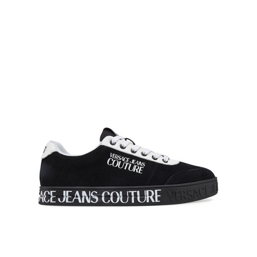 Sneakersy Versace Jeans Couture 78YA3SK6 Czarny ze sklepu eobuwie.pl w kategorii Buty sportowe męskie - zdjęcie 182063891
