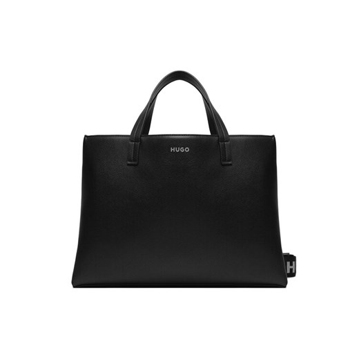 Torebka Hugo Bel 50490150 Czarny ze sklepu eobuwie.pl w kategorii Torby Shopper bag - zdjęcie 182063911