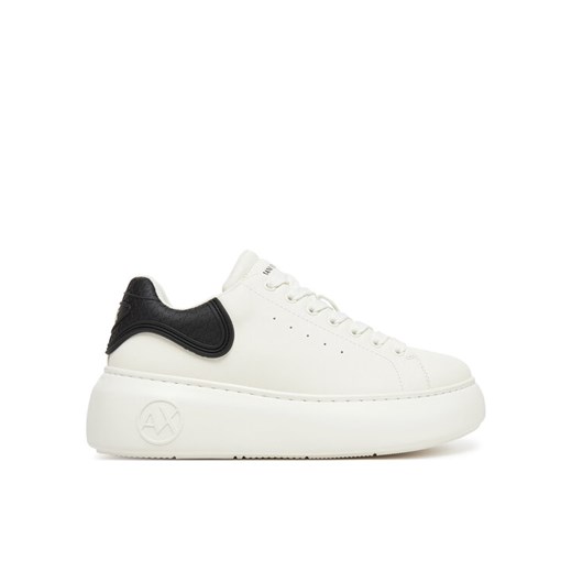 Sneakersy Armani Exchange XDX188 XV937 N480 Biały Armani Exchange 38 eobuwie.pl