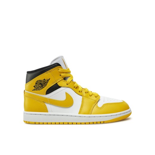 Sneakersy Nike Wmns Air Jordan 1 BQ6472 Żółty ze sklepu eobuwie.pl w kategorii Buty sportowe damskie - zdjęcie 182063962