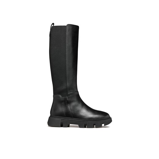 Loafersy Geox Vilde D46UAD 043NH C9999 Czarny ze sklepu eobuwie.pl w kategorii Kozaki damskie - zdjęcie 182063971
