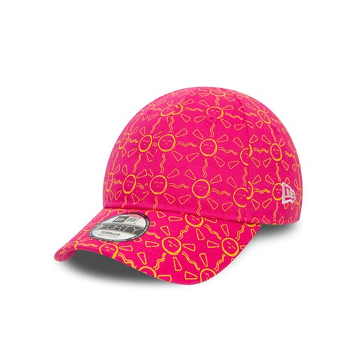 Czapka z daszkiem New Era Kids Aop Sun 940 Ne 60503360 Różowy ze sklepu eobuwie.pl w kategorii Czapki dziecięce - zdjęcie 182063984