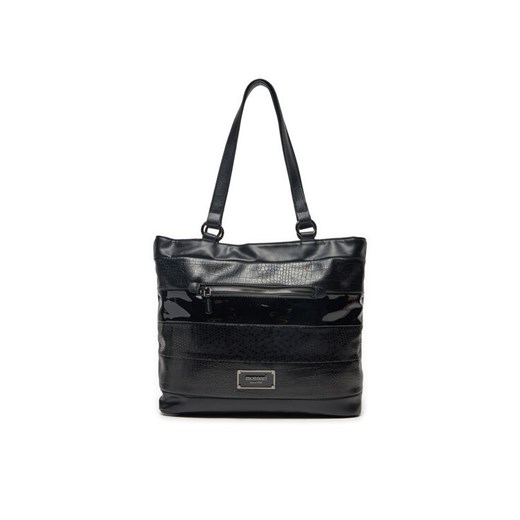 Torebka Monnari TORIMP0-24J-BAG4800-K020D000-R00 Czarny ze sklepu eobuwie.pl w kategorii Torby Shopper bag - zdjęcie 182063992