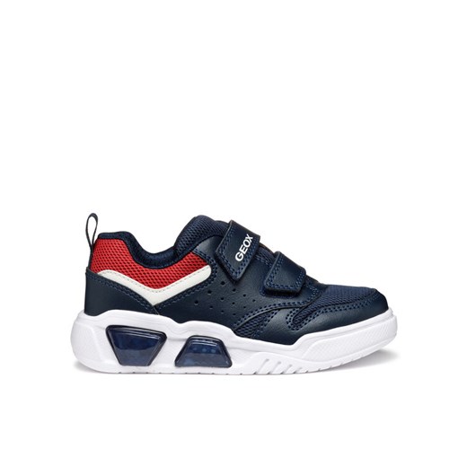 Sneakersy Geox J Illuminus J55GVA 014BU C0735 D Granatowy ze sklepu eobuwie.pl w kategorii Buty sportowe dziecięce - zdjęcie 182064020