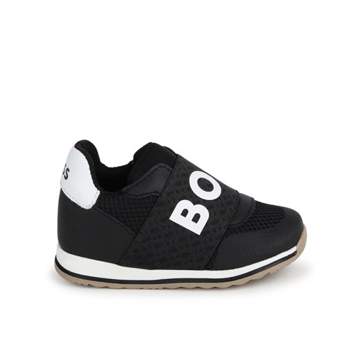 Sneakersy Boss J50869 S Czarny ze sklepu eobuwie.pl w kategorii Buty sportowe dziecięce - zdjęcie 182064041