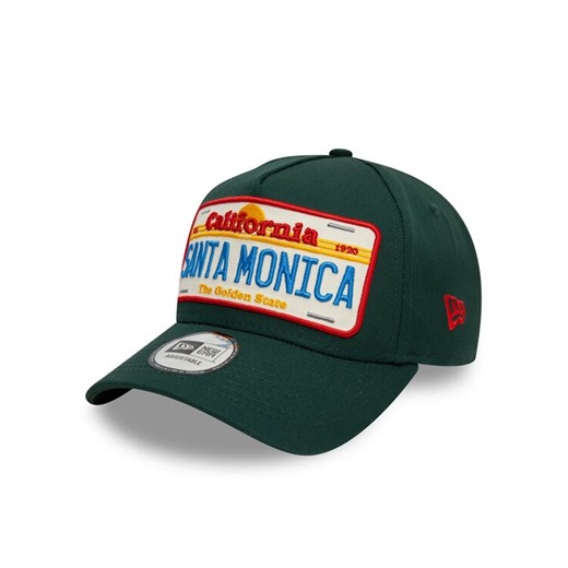 Czapka z daszkiem New Era Miami License Plate 9FORTY A-Frame 60595463 Zielony ze sklepu eobuwie.pl w kategorii Czapki z daszkiem damskie - zdjęcie 182064104