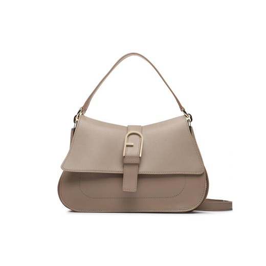 Torebka Furla Flow WB00996-BX2045-1257S-1007 Beżowy ze sklepu eobuwie.pl w kategorii Listonoszki - zdjęcie 182064134