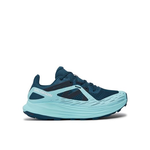 Buty do biegania Salomon Ultra Flow Gore Tex L47474200 Granatowy ze sklepu eobuwie.pl w kategorii Buty sportowe damskie - zdjęcie 182064161