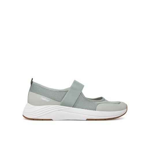 Sneakersy Rieker N8551-52 Zielony ze sklepu eobuwie.pl w kategorii Buty sportowe damskie - zdjęcie 182064163