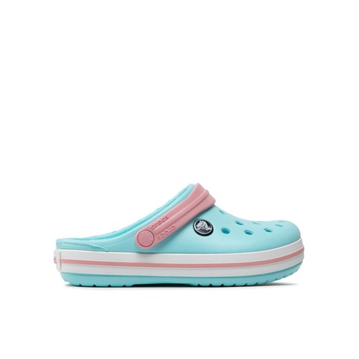Klapki Crocs Crocband Clog K 207006 Niebieski ze sklepu eobuwie.pl w kategorii Klapki dziecięce - zdjęcie 182064250