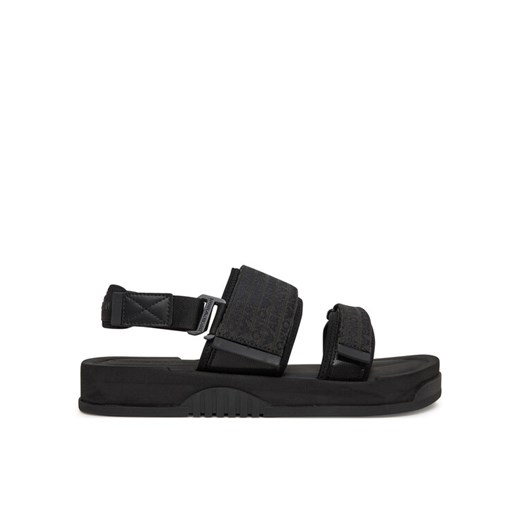 Sandały Emporio Armani X4P141 XR343 K001 Czarny ze sklepu eobuwie.pl w kategorii Sandały męskie - zdjęcie 182064432