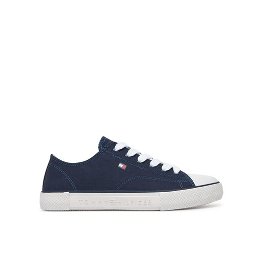 Trampki Tommy Hilfiger T3X9-33846-0890800 Granatowy ze sklepu eobuwie.pl w kategorii Trampki dziecięce - zdjęcie 182064470