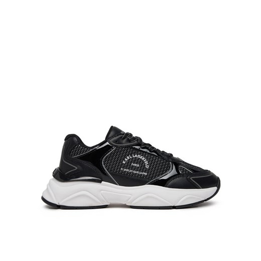 Sneakersy KARL LAGERFELD Komet KL56538A Czarny ze sklepu eobuwie.pl w kategorii Buty sportowe męskie - zdjęcie 182064480