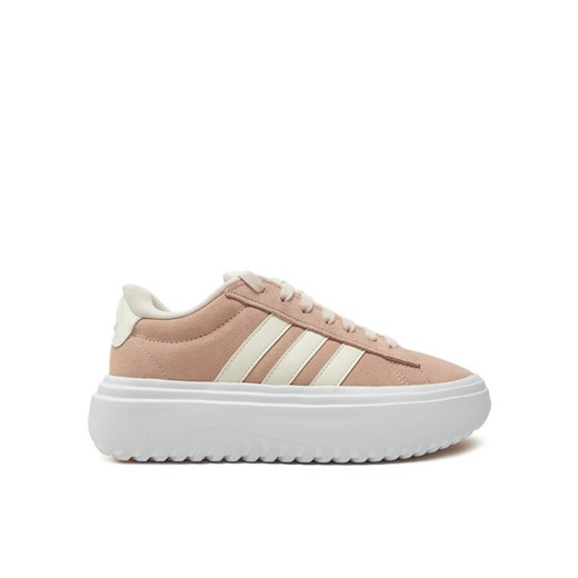 Sneakersy adidas Grand Court Platform IE1104 Różowy ze sklepu eobuwie.pl w kategorii Buty sportowe damskie - zdjęcie 182064482