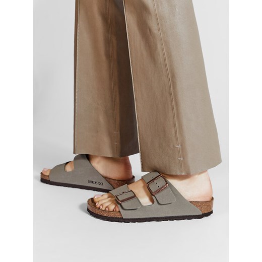 Klapki Birkenstock Arizona Bs 0151213 Szary ze sklepu eobuwie.pl w kategorii Klapki damskie - zdjęcie 182064554