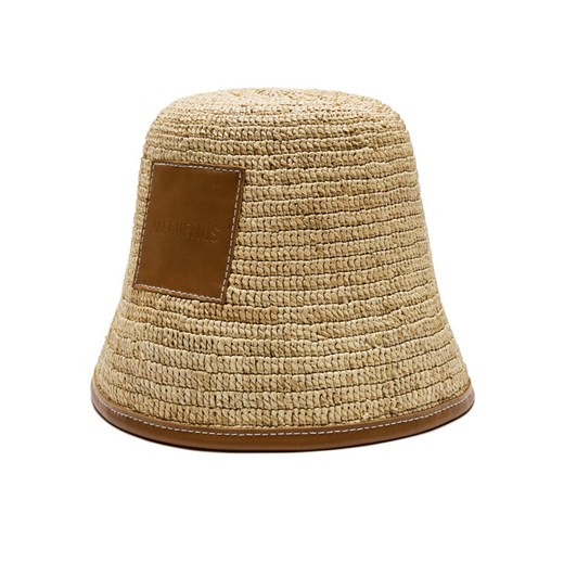 Kapelusz JACQUEMUS Cappello 245AC642 Beżowy ze sklepu eobuwie.pl w kategorii Kapelusze damskie - zdjęcie 182064602