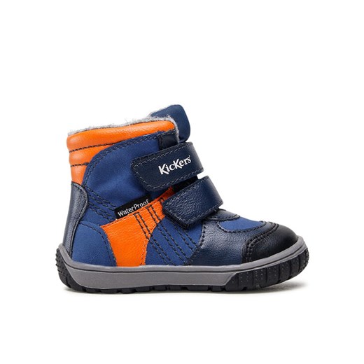Śniegowce Kickers Sitrouille Wpf 585572-10 Granatowy ze sklepu eobuwie.pl w kategorii Buty zimowe dziecięce - zdjęcie 182064603
