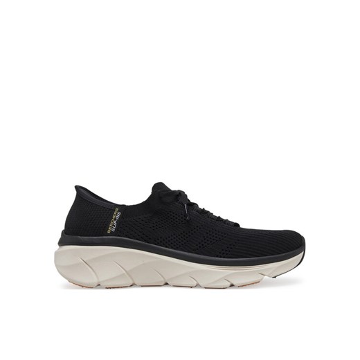Sneakersy Skechers D'lux Walker 2.0 150105/BKTN Czarny ze sklepu eobuwie.pl w kategorii Buty sportowe damskie - zdjęcie 182064641