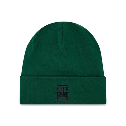 Czapka Tommy Hilfiger New Prep AM0AM11040 Zielony ze sklepu eobuwie.pl w kategorii Czapki zimowe męskie - zdjęcie 182064642