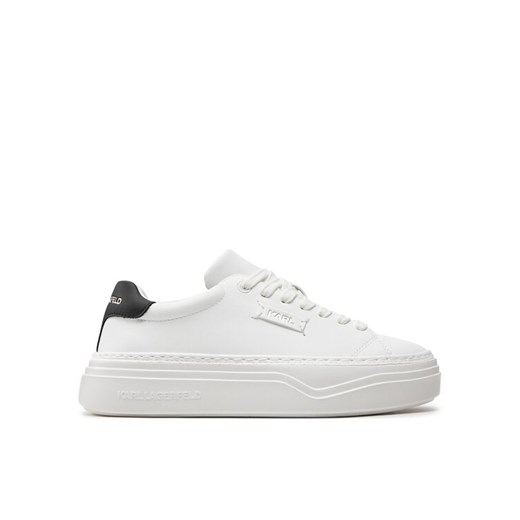 Sneakersy KARL LAGERFELD KL63420 Biały ze sklepu eobuwie.pl w kategorii Trampki damskie - zdjęcie 182064660