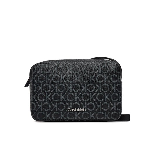 Torebka Calvin Klein Ck Must Camera Bag Mono K60K610294 Czarny ze sklepu eobuwie.pl w kategorii Listonoszki - zdjęcie 182064713