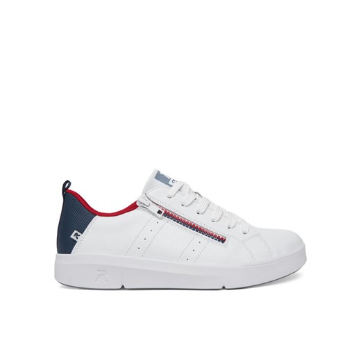 Sneakersy Rieker Revolution Lifestyle 41906-80 Biały ze sklepu eobuwie.pl w kategorii Buty sportowe damskie - zdjęcie 182064714