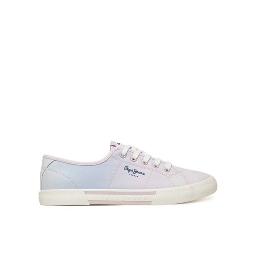 Tenisówki Pepe Jeans Brady Colors W PLS31600 Fioletowy ze sklepu eobuwie.pl w kategorii Trampki damskie - zdjęcie 182064830
