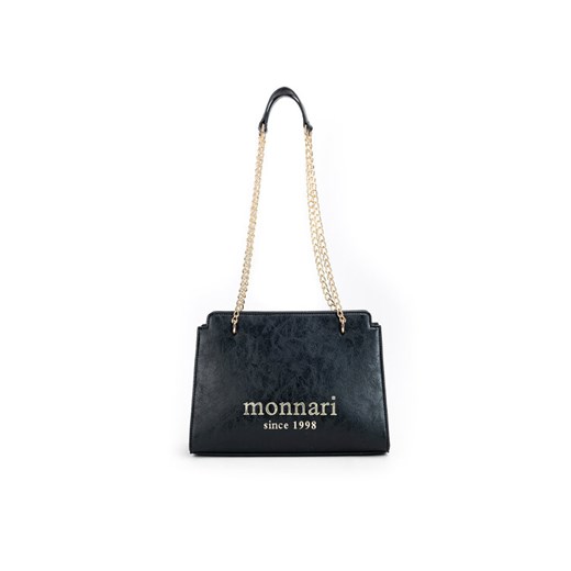 Torebka Monnari TORIMP0-24Z-BAG5230-K020 Czarny ze sklepu eobuwie.pl w kategorii Torebki damskie - zdjęcie 182064910
