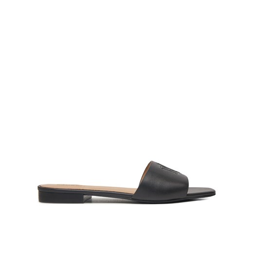 Klapki LAUREN RALPH LAUREN Everley 802959142001 Czarny ze sklepu eobuwie.pl w kategorii Klapki damskie - zdjęcie 182064970