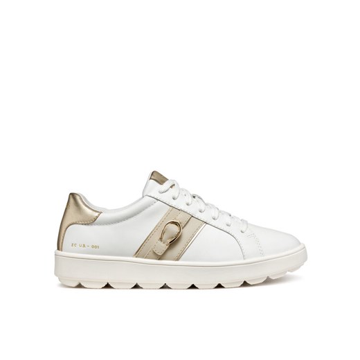 Sneakersy Geox D Spherica ECUB-1 D46WEA 00085 C1ZH6 Biały ze sklepu eobuwie.pl w kategorii Buty sportowe damskie - zdjęcie 182065012