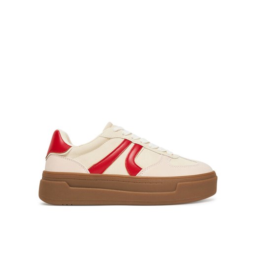 Sneakersy DeeZee AM2518 Beżowy ze sklepu eobuwie.pl w kategorii Buty sportowe damskie - zdjęcie 182065054