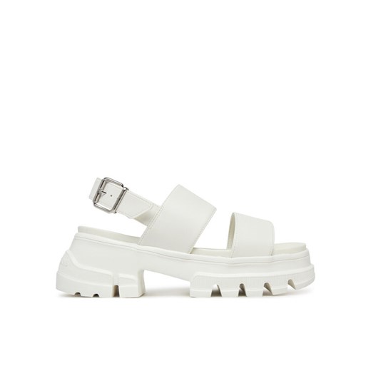 Sandały Tommy Jeans Tjw Chunky City Sandal EN0EN02750 Écru ze sklepu eobuwie.pl w kategorii Sandały damskie - zdjęcie 182065204