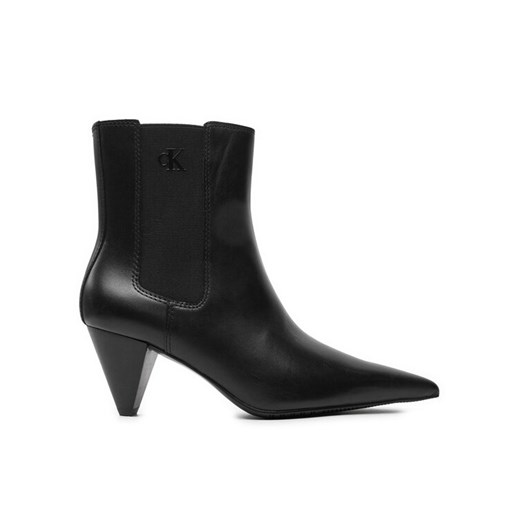Botki Calvin Klein YW0YW01676 Czarny ze sklepu eobuwie.pl w kategorii Botki - zdjęcie 182065233