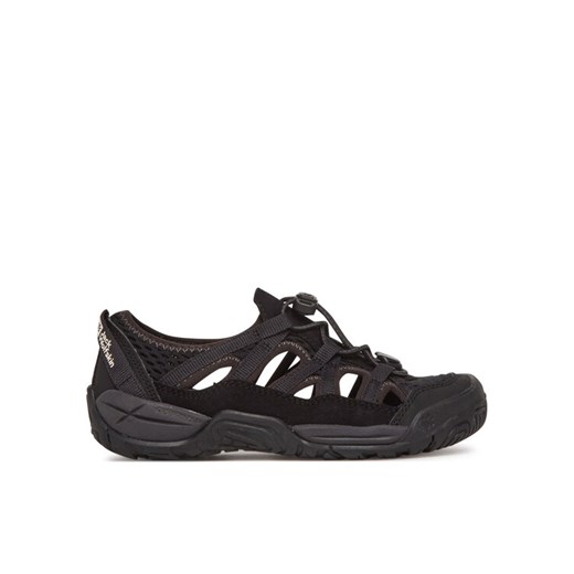 Sandały Jack Wolfskin Levente Sandal A64080 M Czarny ze sklepu eobuwie.pl w kategorii Sandały dziecięce - zdjęcie 182065372