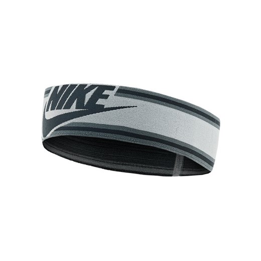 Opaska materiałowa Nike N.100.3550.147.OS Szary ze sklepu eobuwie.pl w kategorii Opaski damskie - zdjęcie 182065380