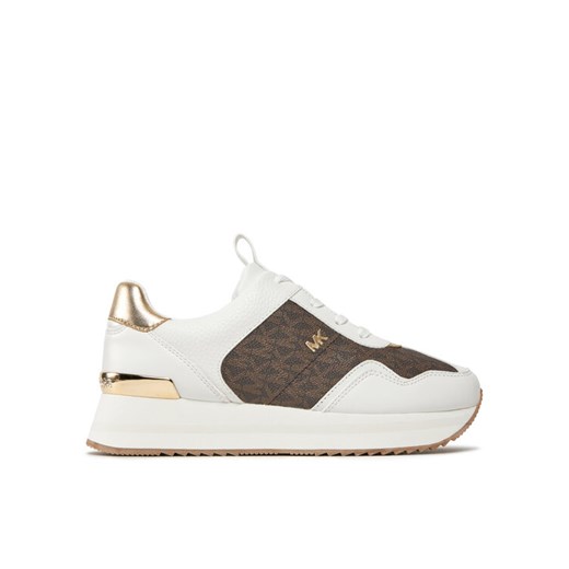 Sneakersy MICHAEL Michael Kors Raina Trainer 43R4RNFSAB Biały ze sklepu eobuwie.pl w kategorii Buty sportowe damskie - zdjęcie 182065403