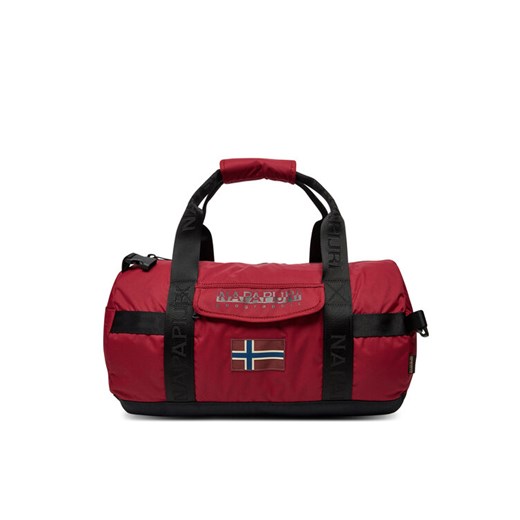 Torba podróżna Napapijri Bering Travel Small NP0A4IBAR1E1 Bordowy ze sklepu eobuwie.pl w kategorii Torby podróżne - zdjęcie 182065422