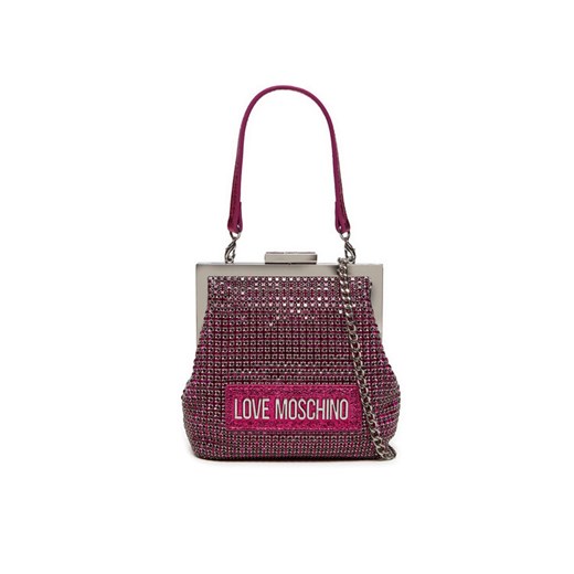 Torebka LOVE MOSCHINO JC4043PP1LLP162A Różowy ze sklepu eobuwie.pl w kategorii Kopertówki - zdjęcie 182065444