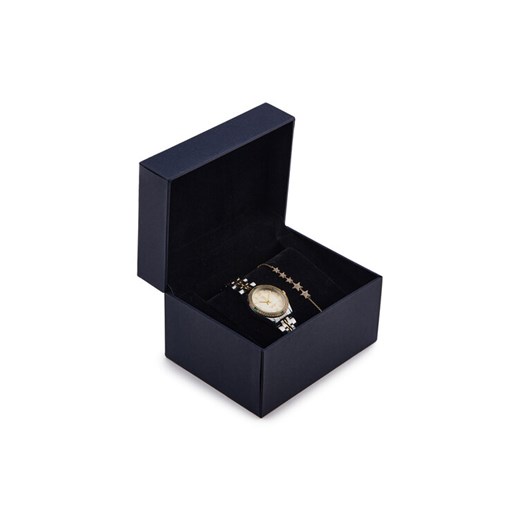 Zestaw zegarek i bransoletka U.S. Polo Assn. Giselle USP6332TW Srebrny ze sklepu eobuwie.pl w kategorii Zegarki - zdjęcie 182065481