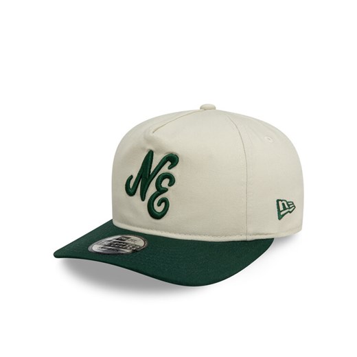 Czapka z daszkiem New Era Precurved Unstructured Golfer 60595461 Beżowy ze sklepu eobuwie.pl w kategorii Czapki z daszkiem damskie - zdjęcie 182065543