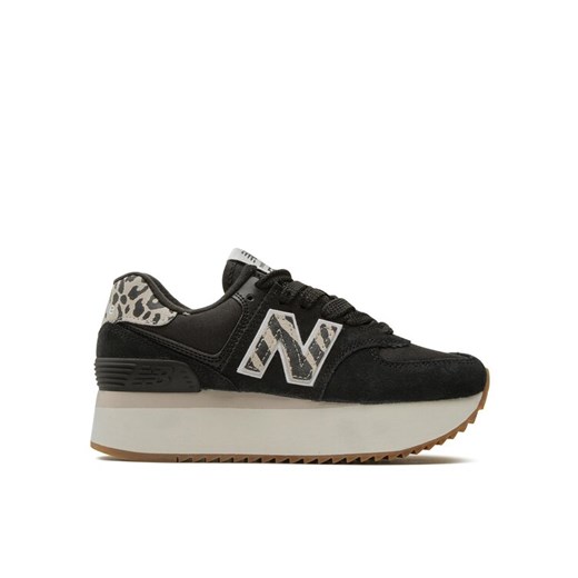 Sneakersy New Balance WL574ZDA Czarny ze sklepu eobuwie.pl w kategorii Buty sportowe damskie - zdjęcie 182065563