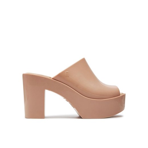 Klapki Melissa Melissa Mule Ad 32233 Beżowy ze sklepu eobuwie.pl w kategorii Klapki damskie - zdjęcie 182065663